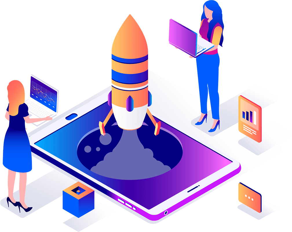 SEO Optimization Service Illustration